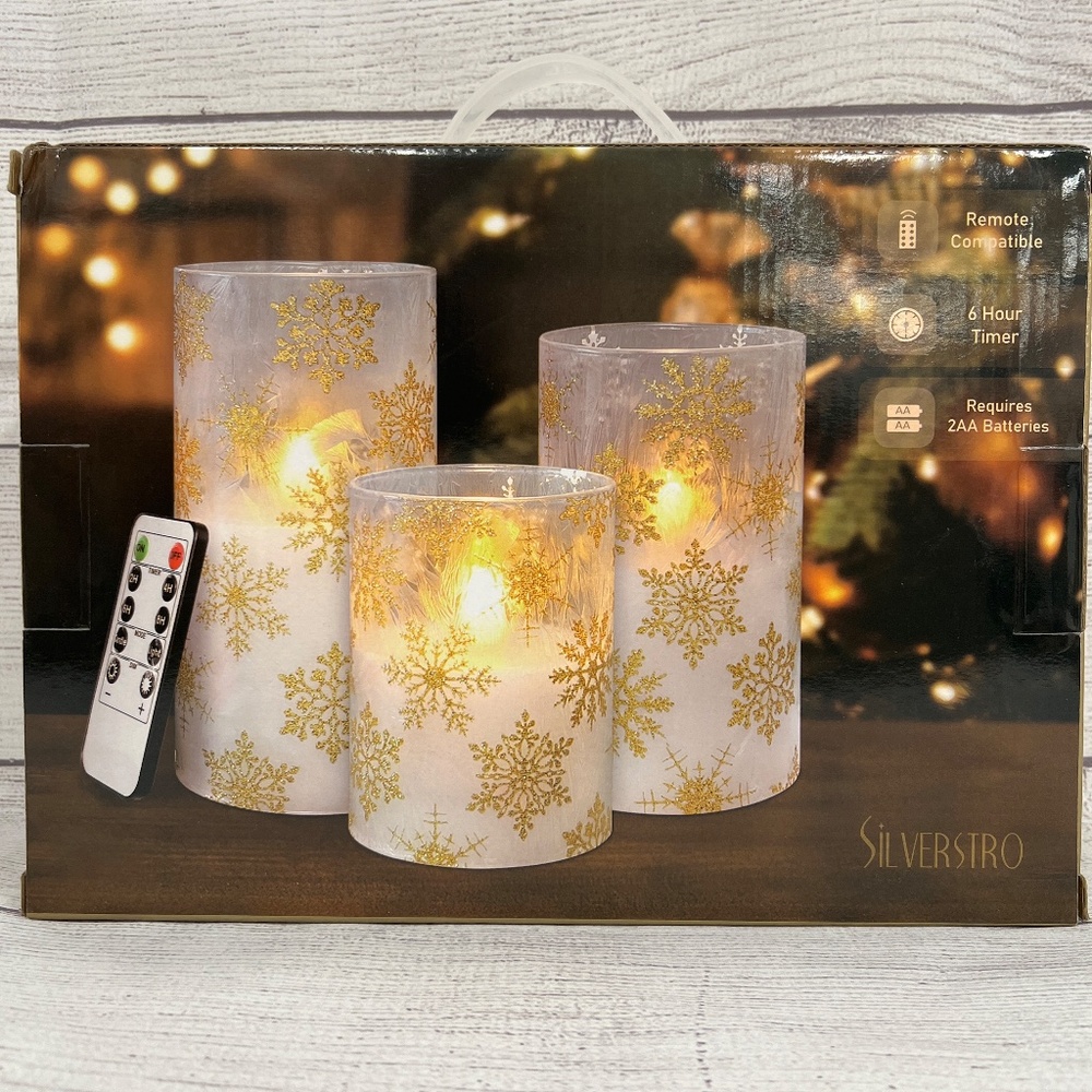 Flameless LED Candle Set - Picture 2 of 6